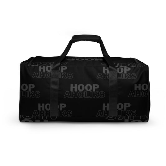 Black Varsity HoopAholiks Duffle bag