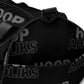 Black Varsity HoopAholiks gym bag