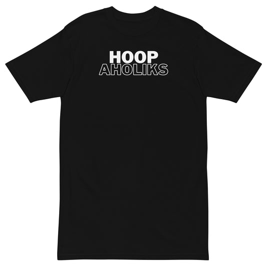 Black HoopAholiks | HoopAholicks White T-Shirt